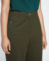 Audrey Tailored Ponte Pants - Evening Forest Image Thumbnmail #2