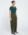 Audrey Tailored Ponte Pants - Evening Forest Image Thumbnmail #3