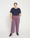 Bae Boyfriend Crop Jeans - Dried Violet Image Thumbnmail #1