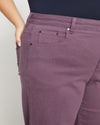 Bae Boyfriend Crop Jeans - Dried Violet Image Thumbnmail #2