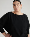 Better-Than-Cashmere Dolman Sweater - Black Image Thumbnmail #1