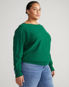 Better-Than-Cashmere Dolman Sweater - Mineral Green Image Thumbnmail #4