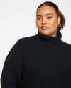 Chevron Blanket Sweater - Black Image Thumbnmail #2