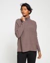 Chevron Blanket Sweater - Morel Image Thumbnmail #2
