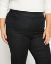 ComfortDenim Stovepipe Jeans 28 Inch - Black Image Thumbnmail #2