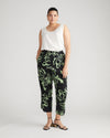Cooling Stretch Cupro Pants - Capoterra Hibiscus Image Thumbnmail #1