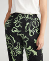 Cooling Stretch Cupro Pants - Capoterra Hibiscus Image Thumbnmail #2