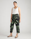 Cooling Stretch Cupro Pants - Capoterra Hibiscus Image Thumbnmail #3