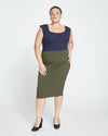 Danube Jersey Skirt - Nori Image Thumbnmail #2