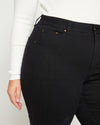 Donna High Rise Curve Straight Leg Jeans 27 Inch - Black Image Thumbnmail #2