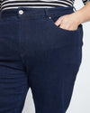 Donna High Rise Curve Straight Leg Jeans 32 Inch - Dark Indigo Image Thumbnmail #2