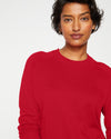 Eco Relaxed Core Sweater - Vermilion Red Image Thumbnmail #1