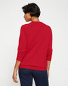 Eco Relaxed Core Sweater - Vermilion Red Image Thumbnmail #4