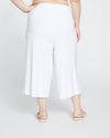 Elvo Double Luxe Culottes - White Image Thumbnmail #4