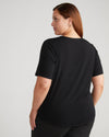 Envelope Neck Top - Black Image Thumbnmail #2