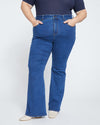 Farrah High Rise Flared Jeans - Pure Blue Image Thumbnmail #2