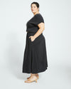 Palma Cupro Skirt - Black Image Thumbnmail #3