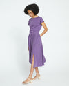 Palma Cupro Skirt - Potion Purple Image Thumbnmail #3