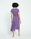 Palma Cupro Skirt - Potion Purple Image Thumbnmail #4
