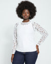 Thames Lace Top - White Image Thumbnmail #2