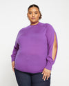 Beals Merino Cut-Out Sweater - Compote Image Thumbnmail #2
