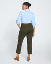Cigarette Ponte Pants - Evening Forest Image Thumbnmail #4