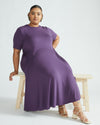 Devi Liquid Jersey Dress - Potion Purple Image Thumbnmail #1