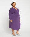 New Standard Jersey Wrap Dress - Potion Purple Image Thumbnmail #3
