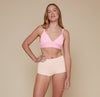 Bliss Triangle Bralette - Pink Image Thumbnmail #1