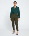 Seine Skinny Ponte Jeans - Evening Forest Image Thumbnmail #1