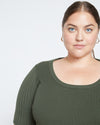 Cool Knit Sweater Top - Evening Forest Image Thumbnmail #1