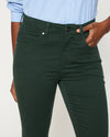Seine High Rise Skinny Jeans 27 Inch - Forest Green Image Thumbnmail #6