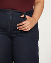 Free Seine High Rise Skinny Jeans 32 Inch - Dark Indigo Image Thumbnmail #5