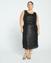 Josephine Sequin Skirt - Black Image Thumbnmail #1