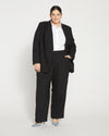 Trinity Stretch Wool Trousers - Black Image Thumbnmail #1