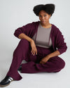 Knitted Mila Lounge Pants - Acai Image Thumbnmail #2