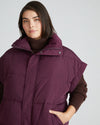 Paparazzi Puffer Vest - Acai Image Thumbnmail #3