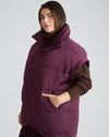 Paparazzi Puffer Vest - Acai Image Thumbnmail #2