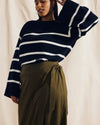 Villa Linen Wrap Culottes - Budding Stem Image Thumbnmail #3