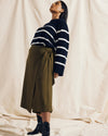 Villa Linen Wrap Culottes - Budding Stem Image Thumbnmail #1