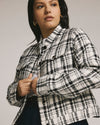 Tweed Lady Jacket - White/Black Plaid Image Thumbnmail #1