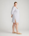 UltimateS Aubrey Sleep Dress - Navy/White Image Thumbnmail #3