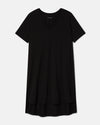 Tesino Washed Jersey Dress - Black Image Thumbnmail #2