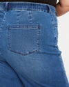 Carrie High Rise Wide Leg Jeans - True Blue Image Thumbnmail #9