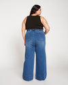 Carrie High Rise Wide Leg Jeans - True Blue Image Thumbnmail #10