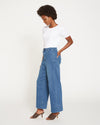Carrie High Rise Wide Leg Jeans - True Blue Image Thumbnmail #5
