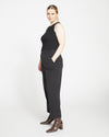 Casual Stretch Twill Pants - Black Image Thumbnmail #4