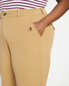 Casual Stretch Twill Pants - Vintage Khaki Image Thumbnmail #2