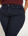 Debbie High Rise Seam Skinny Jeans - Dark Indigo Image Thumbnmail #8