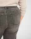 Donna High Rise Curve Straight Leg Jeans 32 Inch - Stonewash Black Image Thumbnmail #3